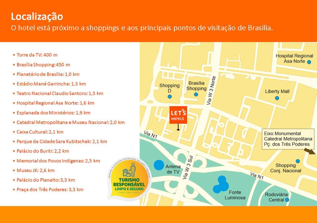 Lets Idea Brasilia Hotel Εξωτερικό φωτογραφία